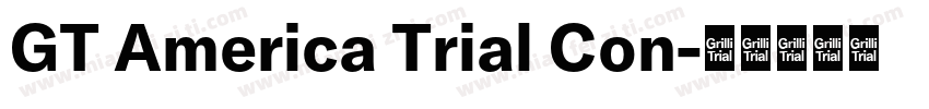 GT America Trial Con字体转换